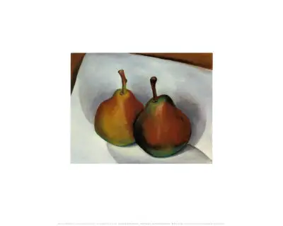 Two Pears Georgia O'Keeffe